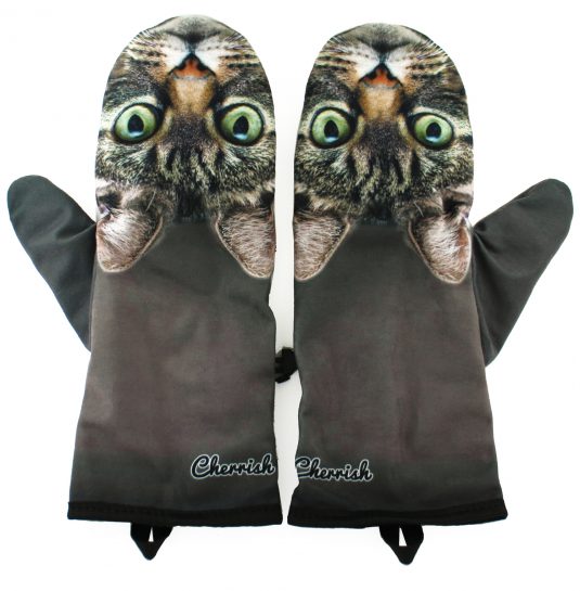 Rękawiczki zimowe CHERRISH Szary Kot
